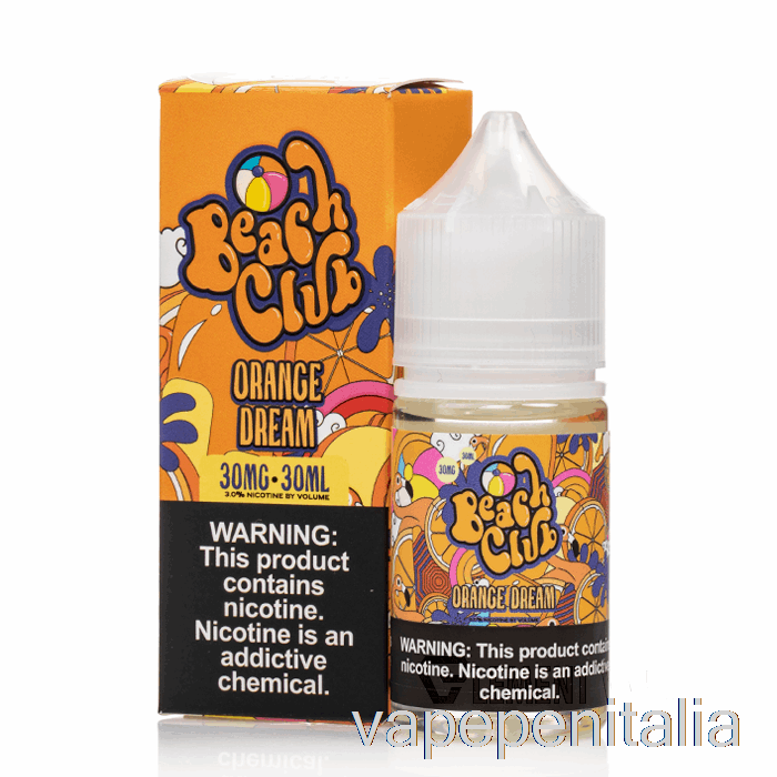 Vape Italia Orange Dream - Sali Beach Club - 30ml 30mg